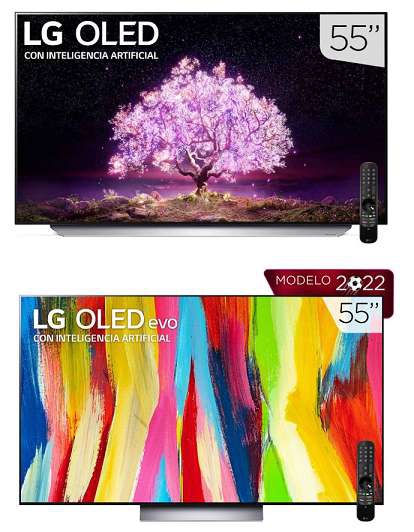 Sears y ClaroShop: Pantalla LG 55" OLED 4K | C1 Modelo 2021 ($20,699) | C2 Modelo 2022 ($26,999) | HDMI 2.1 | 120hz reales | Banorte 