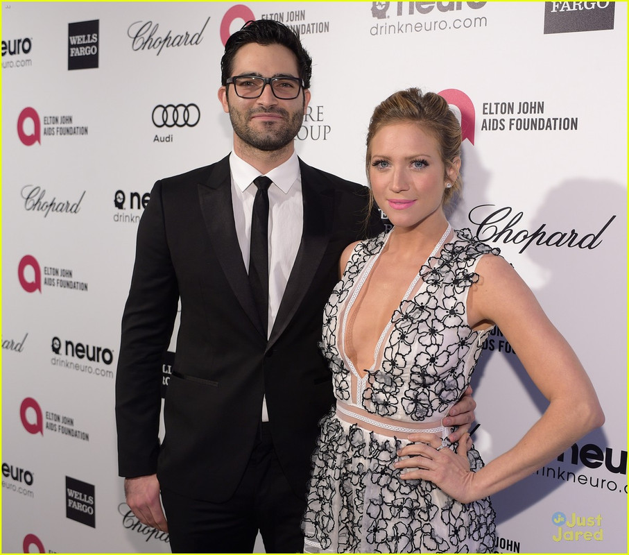 Brittany Snow with Boyfriend Tyler Hoechlin  