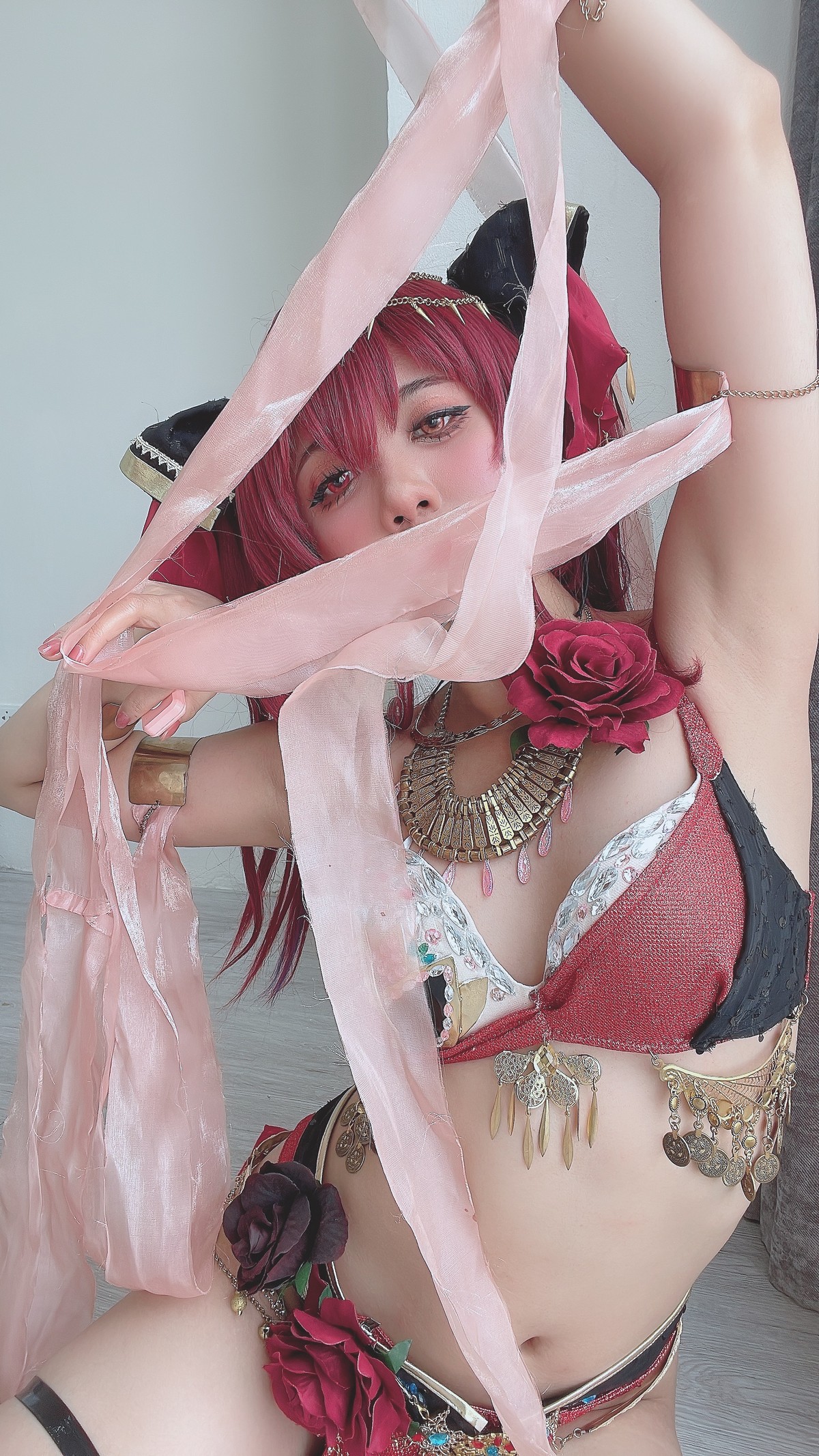 PoppaChan Houshou Marine Dance Version – 109 Photos 9 Videos 1.12GB插图1