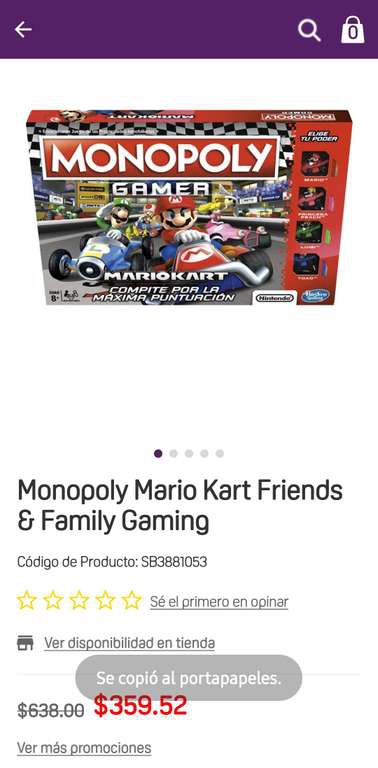 Suburbia: Monopoly edición gamer Mario kart