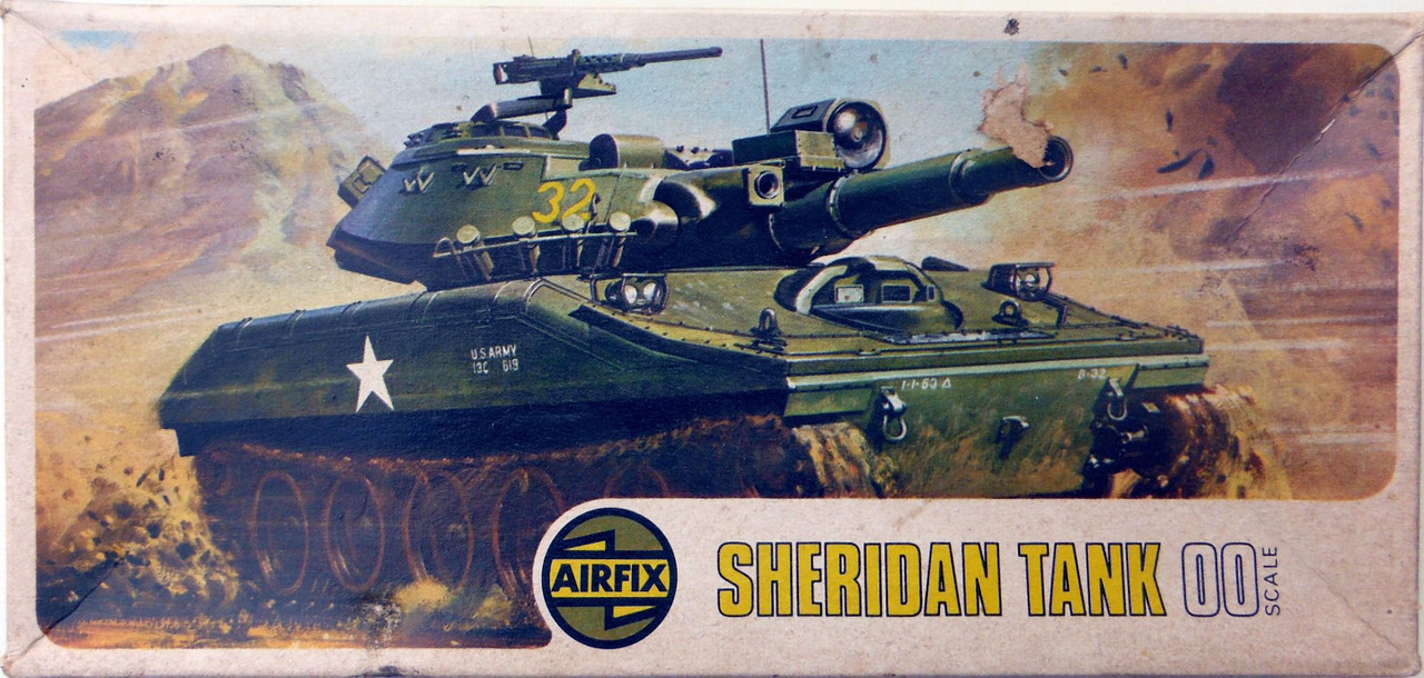 Airfix 76 Sheridan Tank (02311-3)