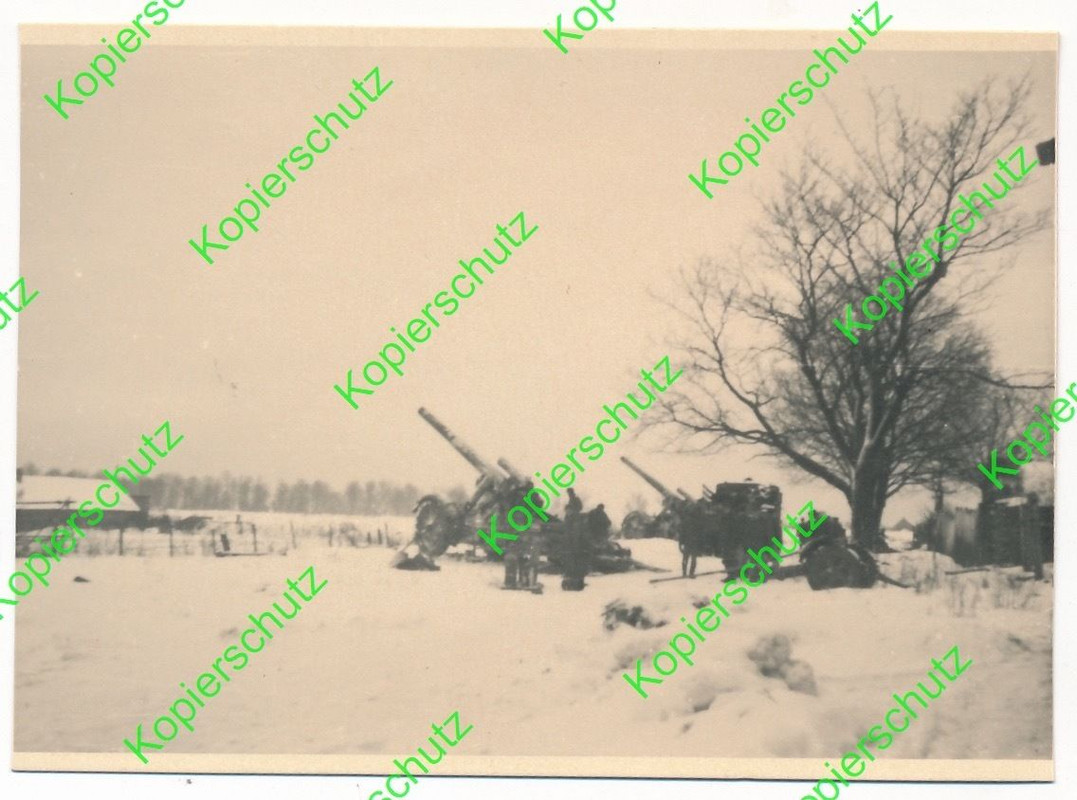Altes orig. Foto Estland 1944 Narva Nara 21cm Mörser 1