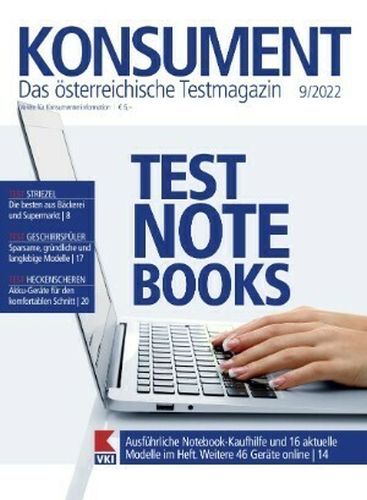 Cover: Konsument Testmagazin September No 09 2022