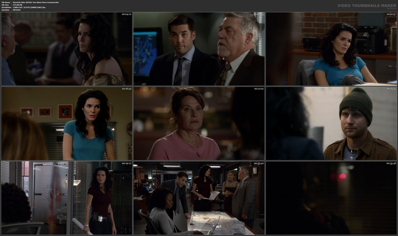 Rizzoli & Isles S07E01 Two Shots Move Forward.mkv