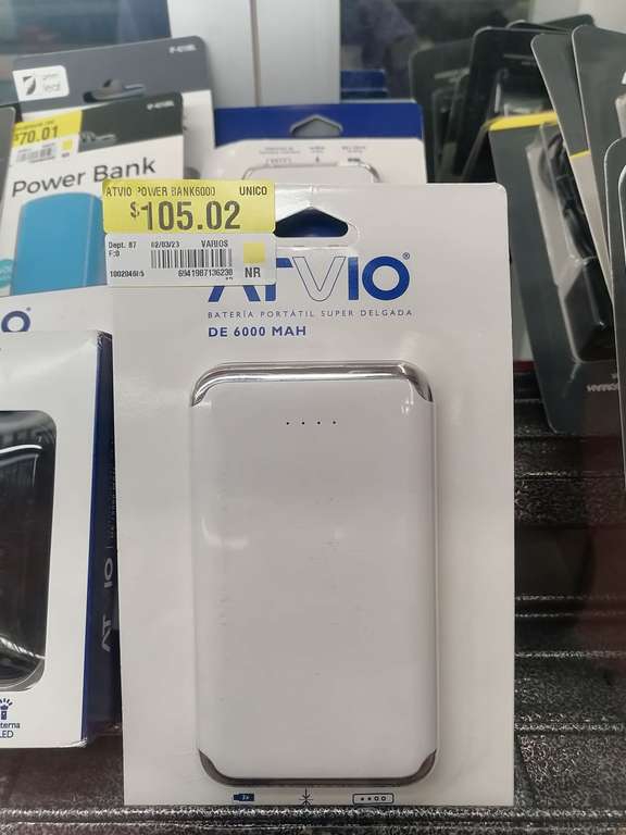 Walmart Liquidación en power bank's