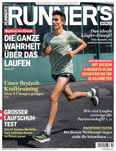 Cover: Runners World Magazin No 10 Oktober 2022