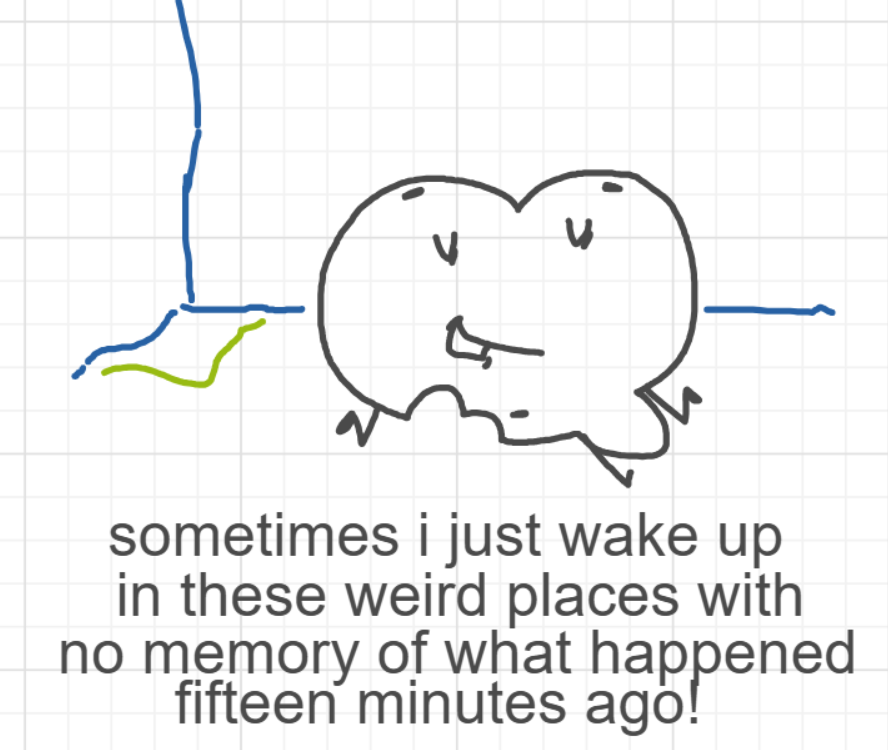 A panel from A Murder On The, episode six of the Board Boards object show by Furretwalk/WalkingFurret.