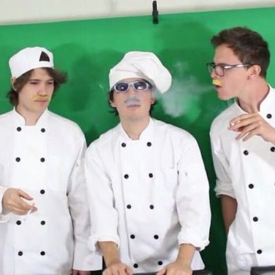 cooking a nice meal