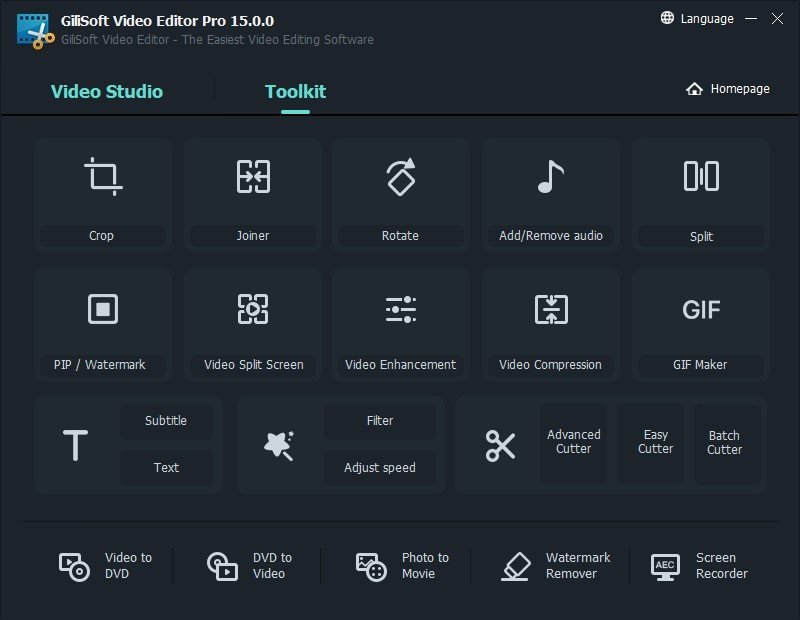 GiliSoft Video Editor Pro 15.1.0 Multilingual