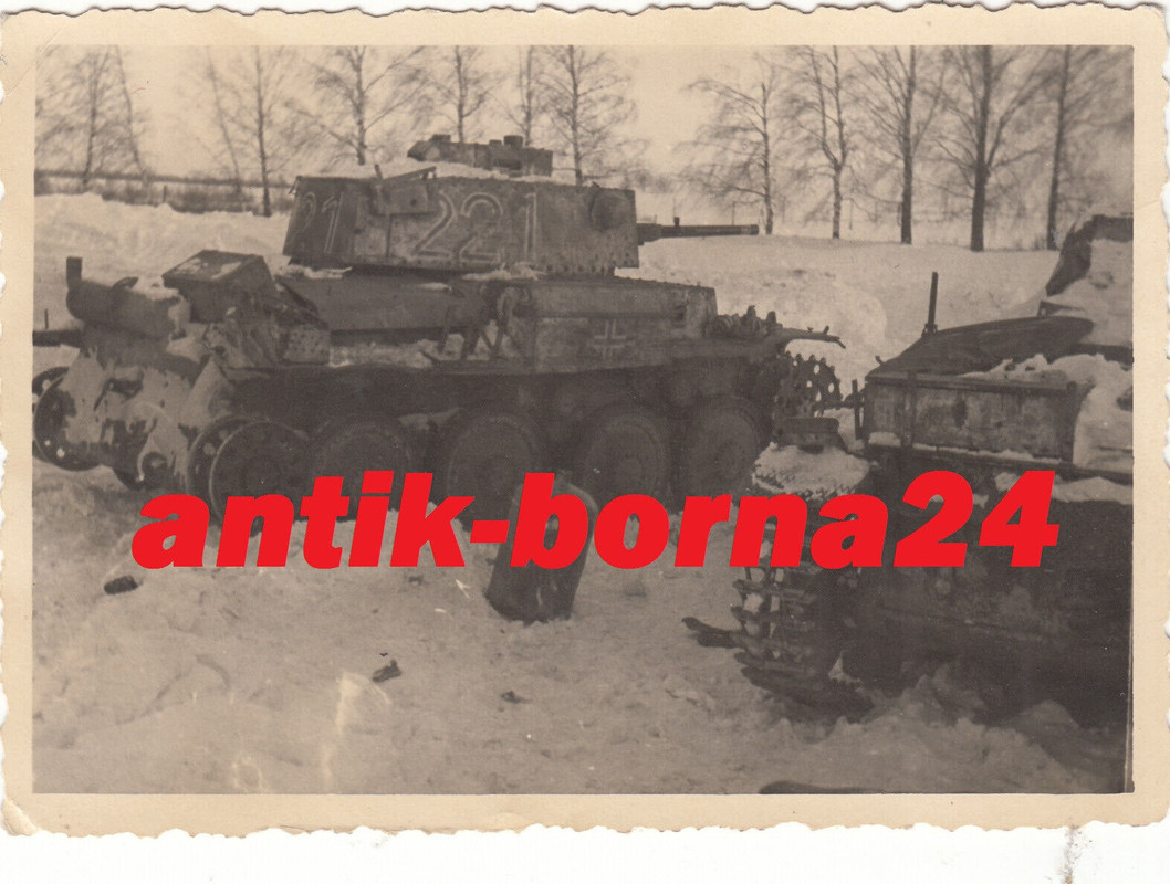 Foto WH Soldat Panzer Tank Panzerkampfwagen 38 (t) Praga LT vz. 38 Kennung (2)