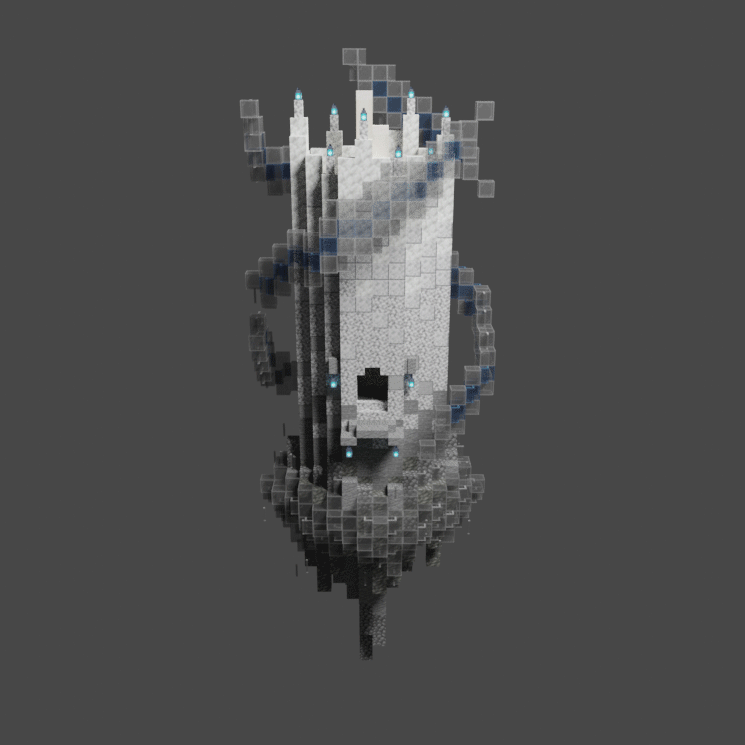One Chunk Aether Tower Minecraft Map