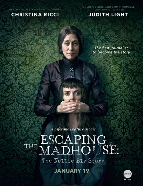 Ucieczka z domu obłąkanych / Escaping the Madhouse: The Nellie Bly Story (2019) PL.720p.WEB-DL.H264-SE / Lektor PL