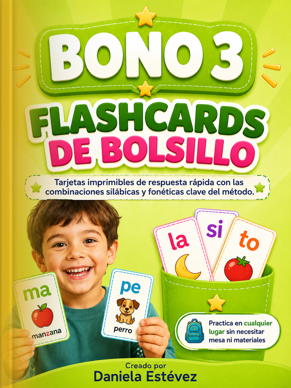 Bono 3: Flashcards de Bolsillo