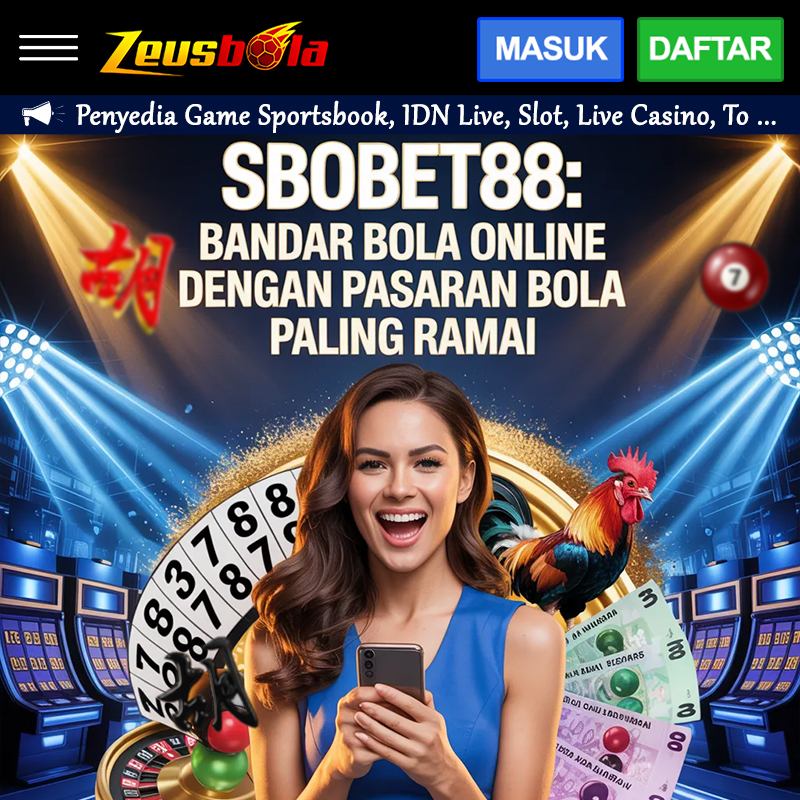 SBOBET88: Bandar Bola Online dengan Pasaran Bola Paling Ramai image 1
