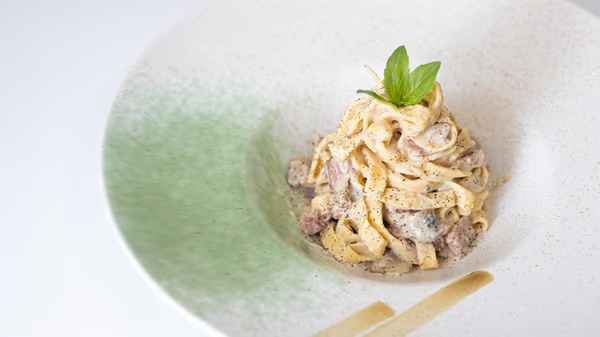 Карбонара с беконом