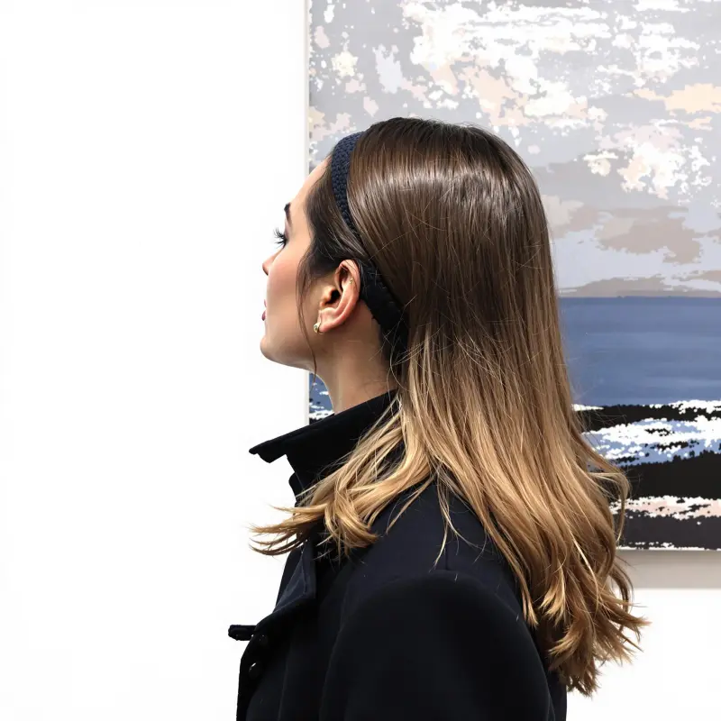 Infinite Grace: A Modern Twist on Classic Glamour - old money brunette hair