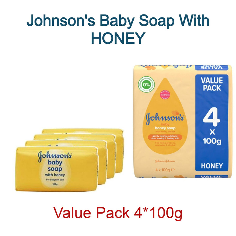 johnson baby soap with honey