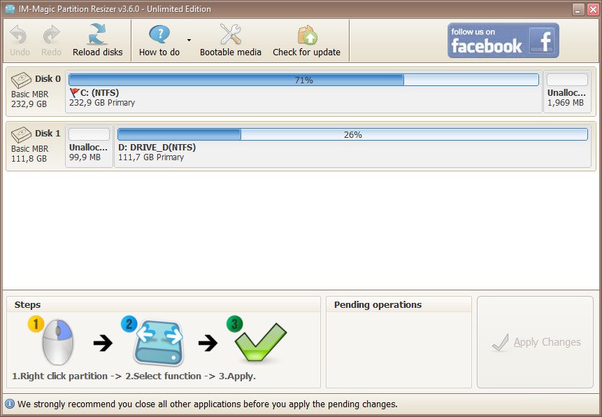 IM-Magic Partition Resizer 4.1.4 + WinPE