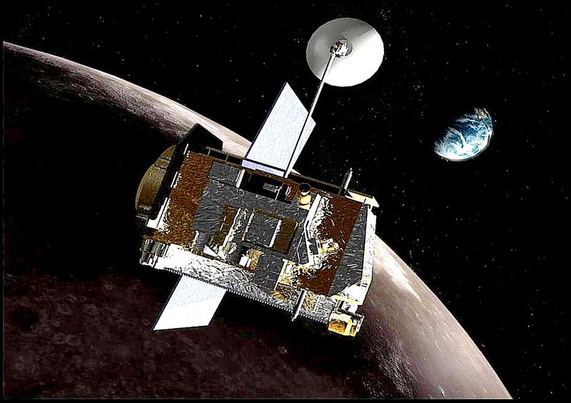 sonda LRO ilustraci�n art�stica NASA