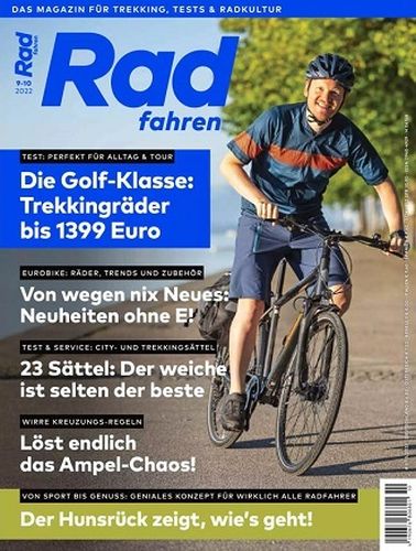 Cover: Aktiv Radfahren Magazin No 09-10 September-Oktober 2022