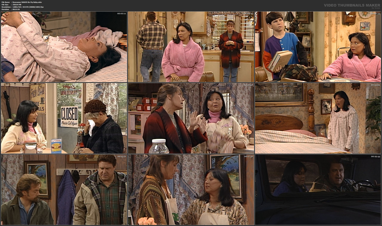 Roseanne S06E05 Be My Baby.mkv