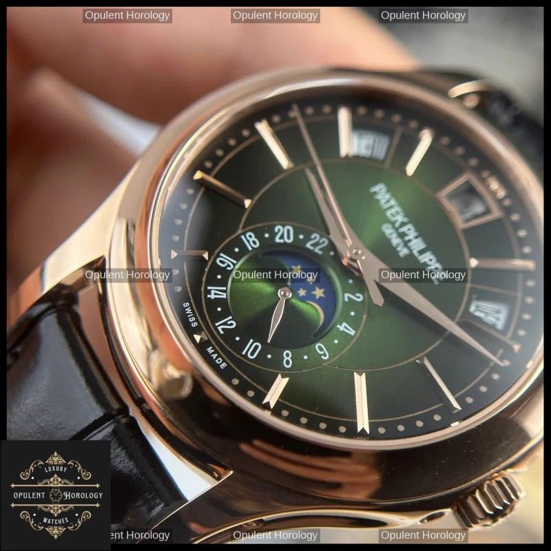 Patek Philippe 5205R – Green Dial Annual Calendar 40 mm - Super Clone