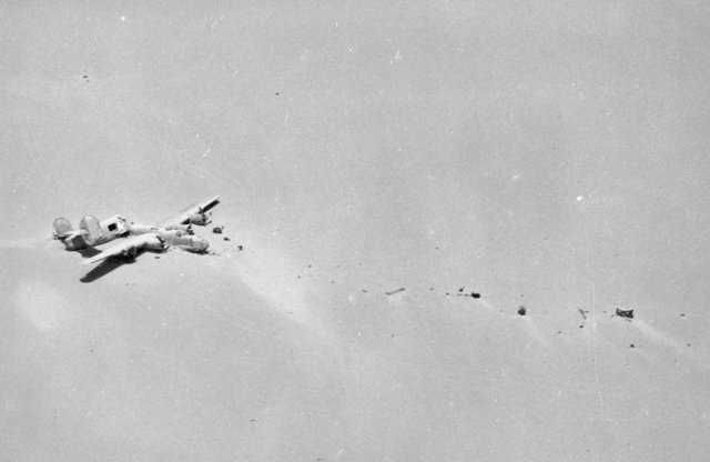 Fotografía tomada al momento de ser descubierto los restos en 1958. Wikimedia Commons Fotografía tomada al momento de ser descubierto los restos en 1958. Wikimedia Commons