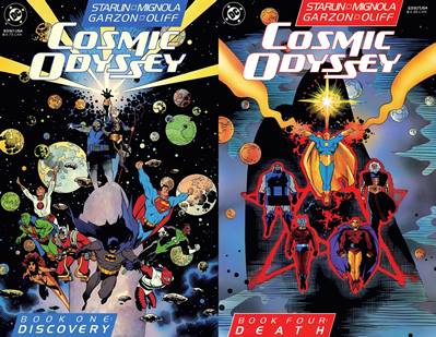 Cosmic Odyssey #1-4 (1988) Complete