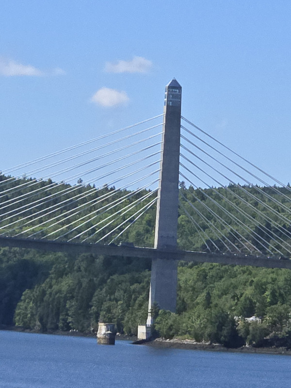 Penobscot Narrows Bridge east tower