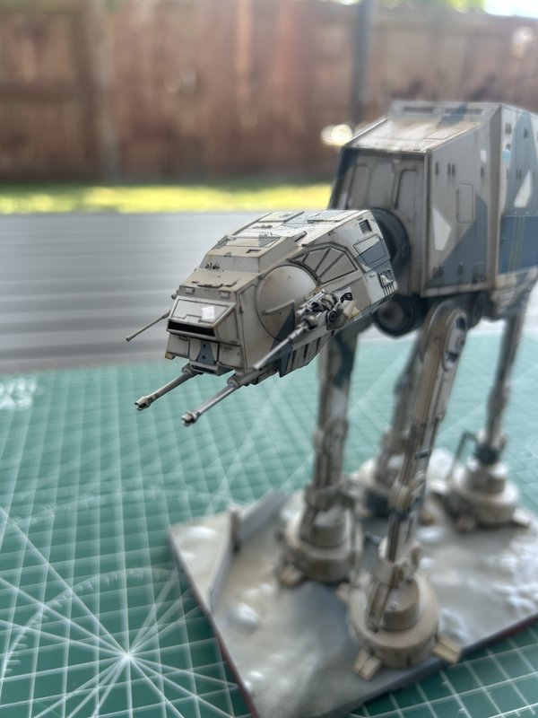 A brace of Bandai AT-AT - Ready for Inspection - SF & RealSpace ...