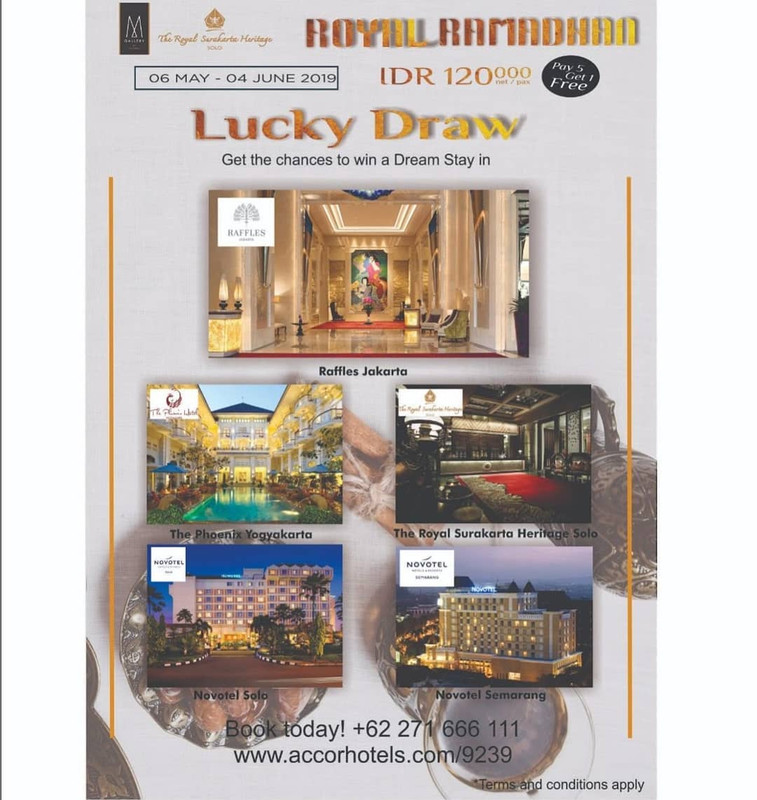 Lima voucher Accors Hotel Indonesia