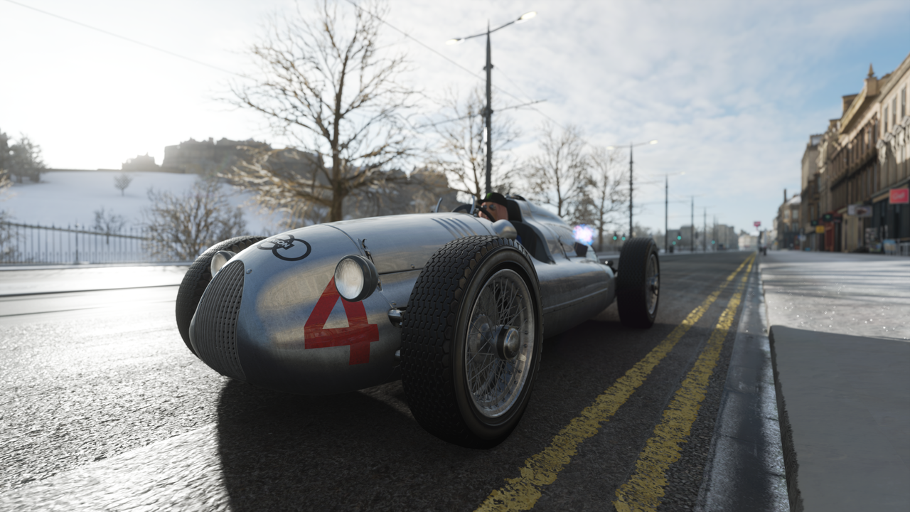 Auto Union winter Edinburgh