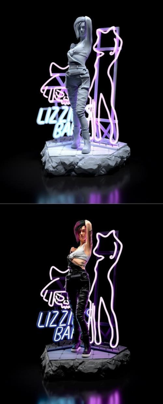 Judy Sculpture – 3D Print