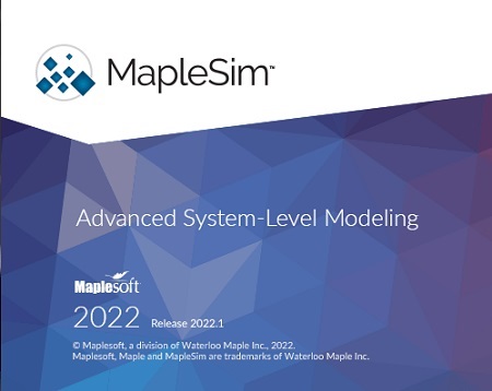 Maplesoft MapleSim 2022.1 (Win x64)