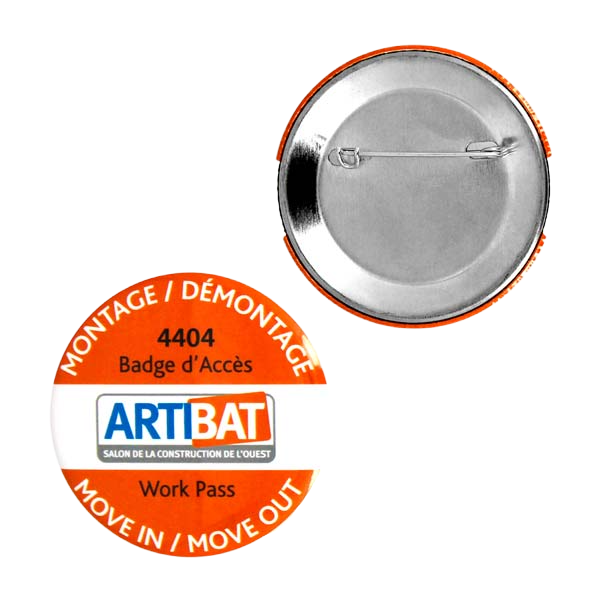 Badge rond 56mm