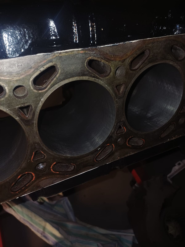 SAAB motorblok cylinders