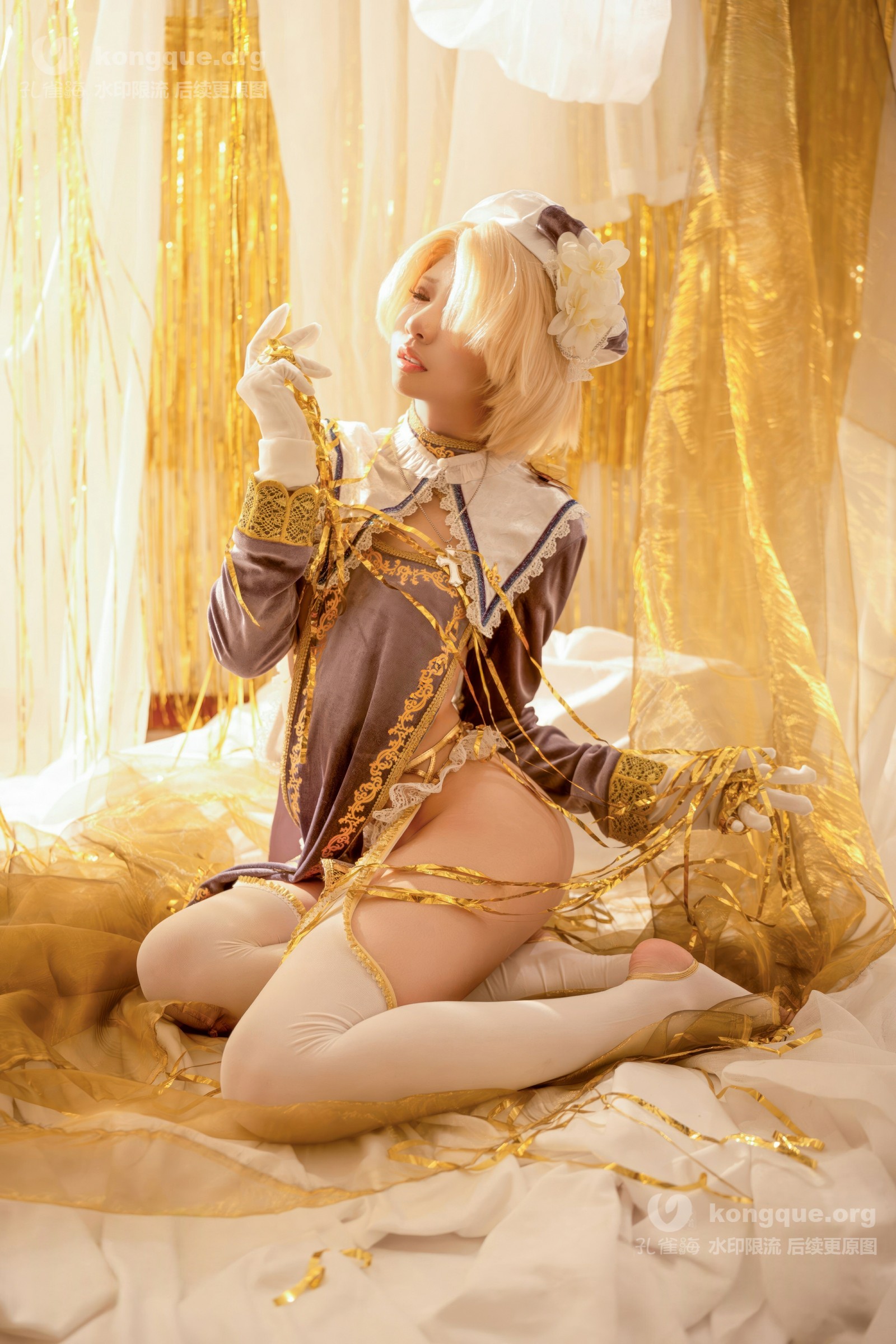 纸悦Etsu_ko《娼年贞德》Cosplay 写真合集｜暗黑主题高清套图[64P-640.9M]插图2