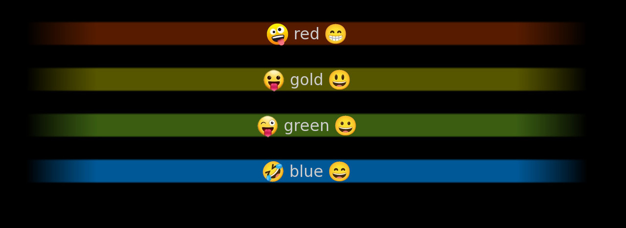 colored