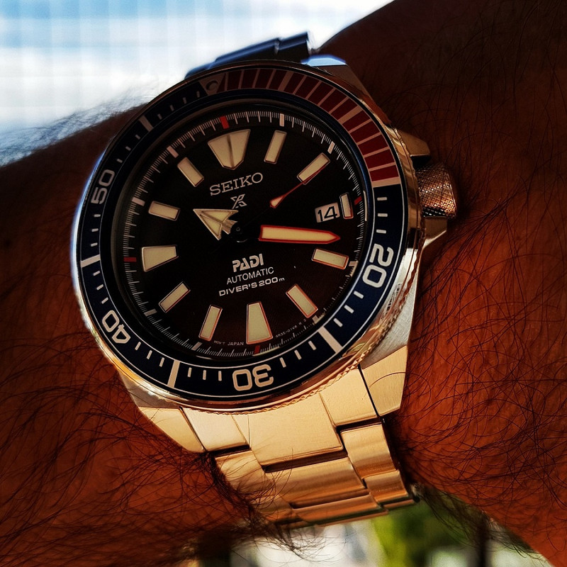 Seiko Prospex 'Samurai' PADI SRPB99 Cal. 4R35 200M  (1)