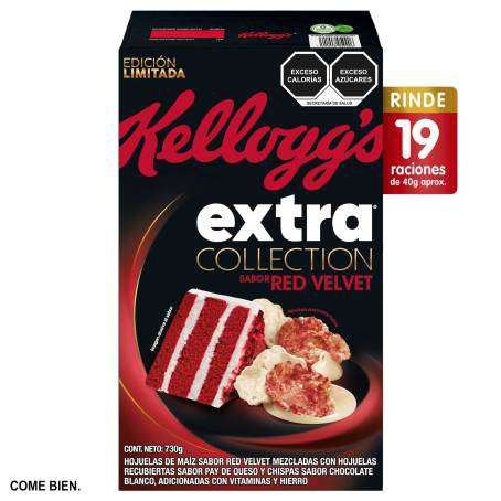 Sam's Club: Cereal Kellogg's Extra Sabor Red Velvet 730g, SAMS en línea -Veracruz, Boca del Río (Come frutas y verduras) 
