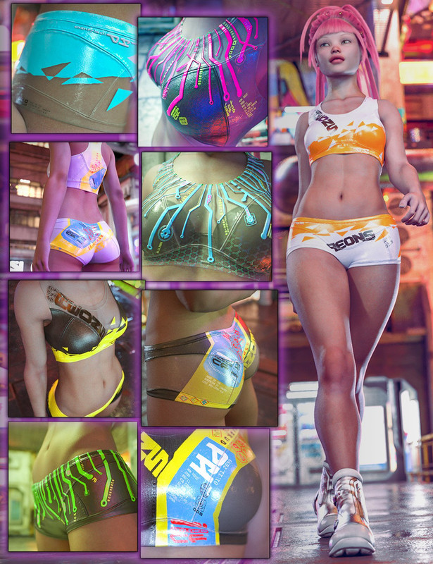 Cyberpunk Styles for Zero One Clothing Sets Cyberpunk Styles for Zero One Clothing Sets
