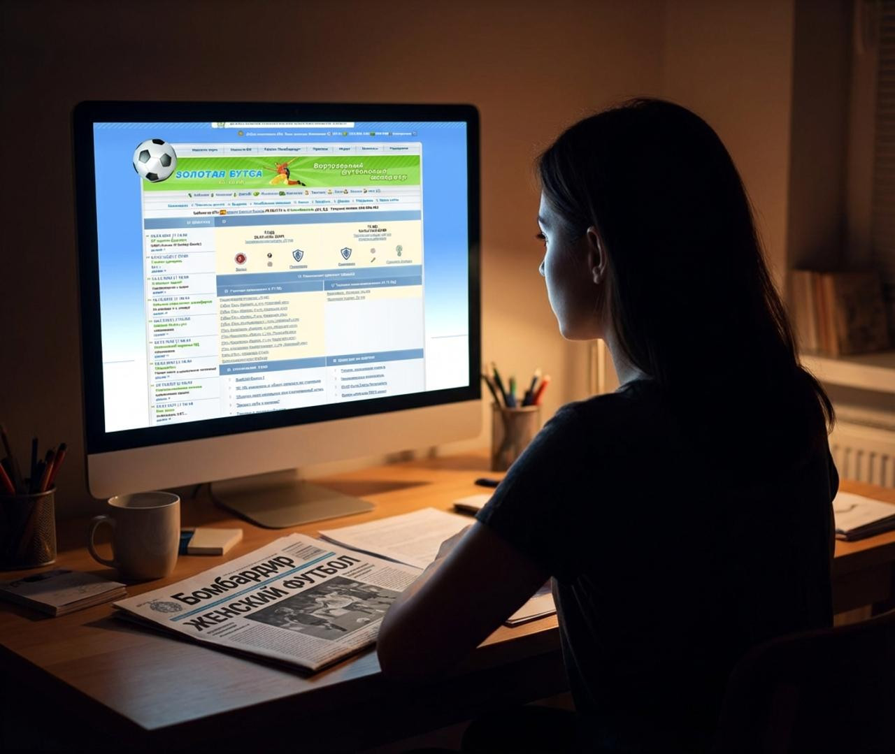 Женский футбол