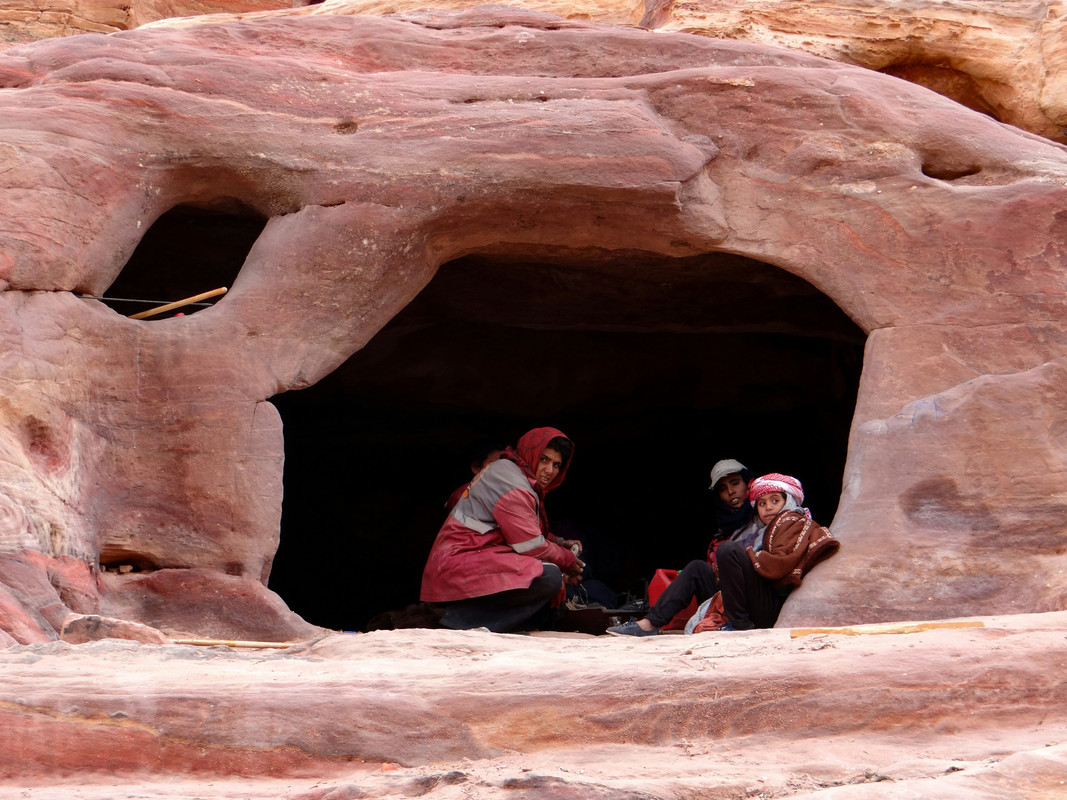  Hiking
							in Petra