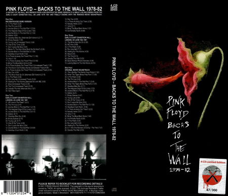 93805efa f784 46de 95da a3908586b9f9 - Pink Floyd - Backs To The Wall 1978-82 (2021)