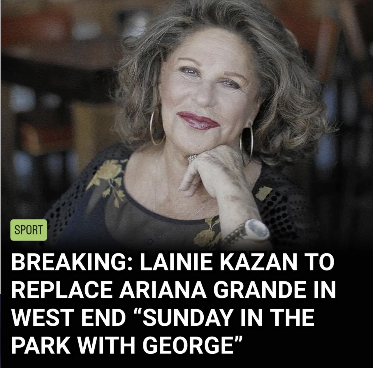 Re: Jonathan Bailey and Ariana Grande in SITPWG?