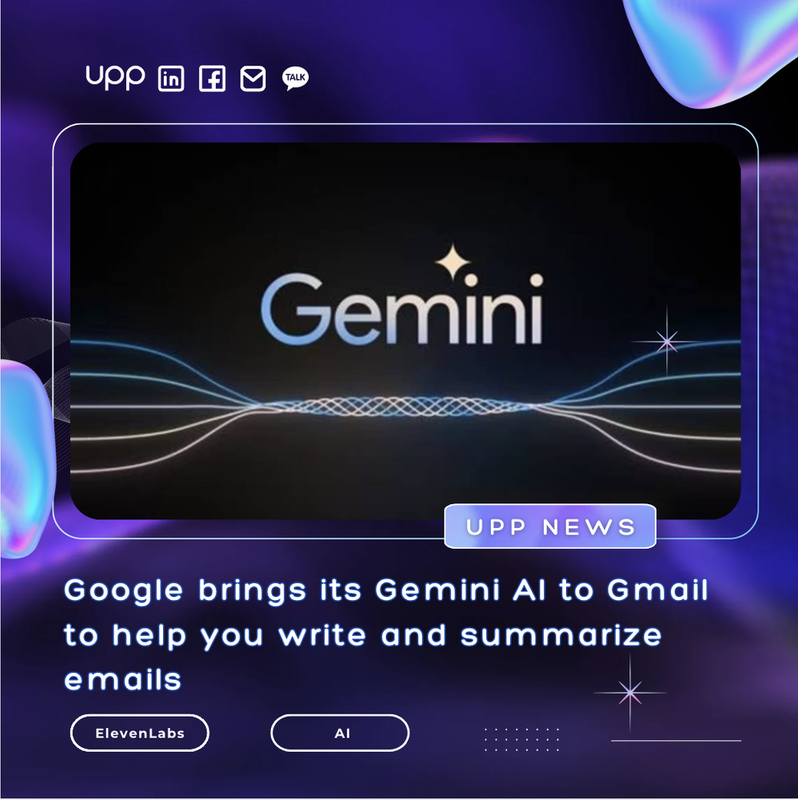 Google brings its Gemini AI to Gmail to help you write and summarize emails