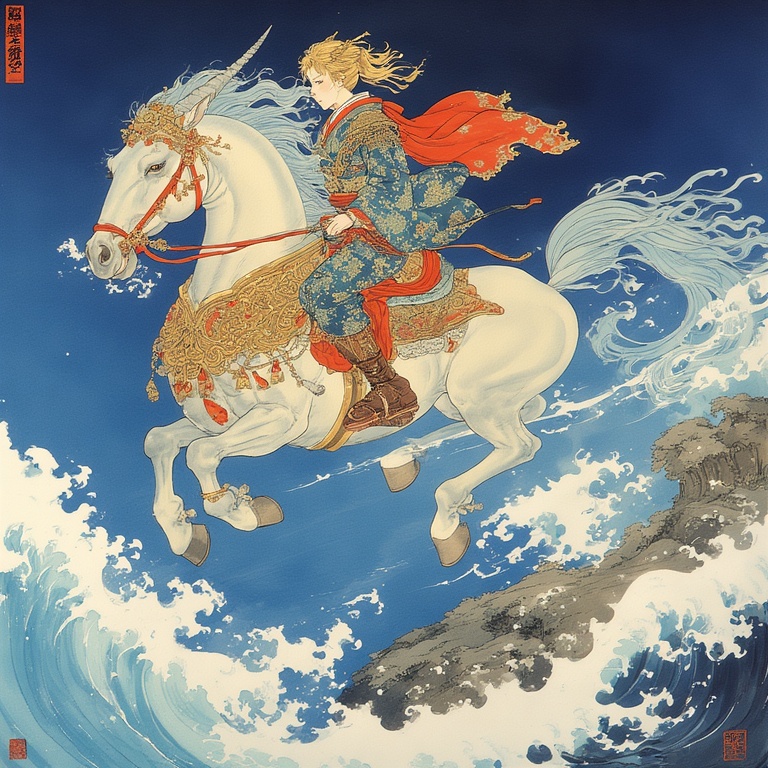 Arrival-of-Centaur-1987-Art-by-(3)