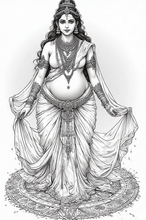 naked-goddess-parvati-pregnant-39