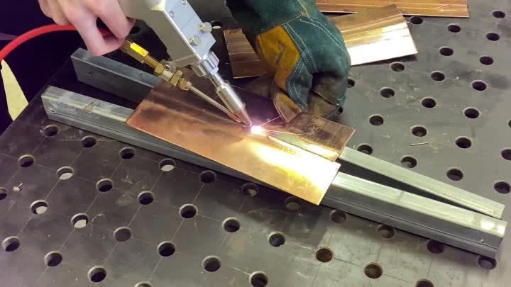 Лазерная сварка меди