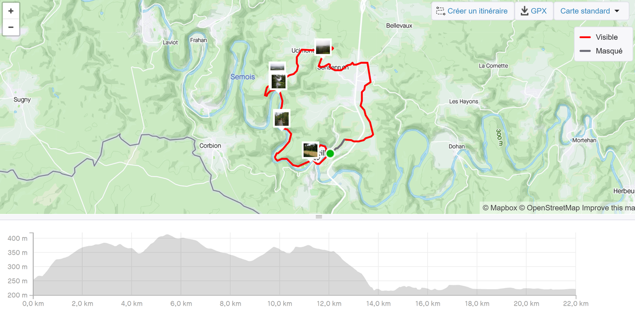 2021-11-13 13_38_54-Ballade partiellement encodée GR BOUILLON   dénivelé _ Vélo _ Strava - Opera